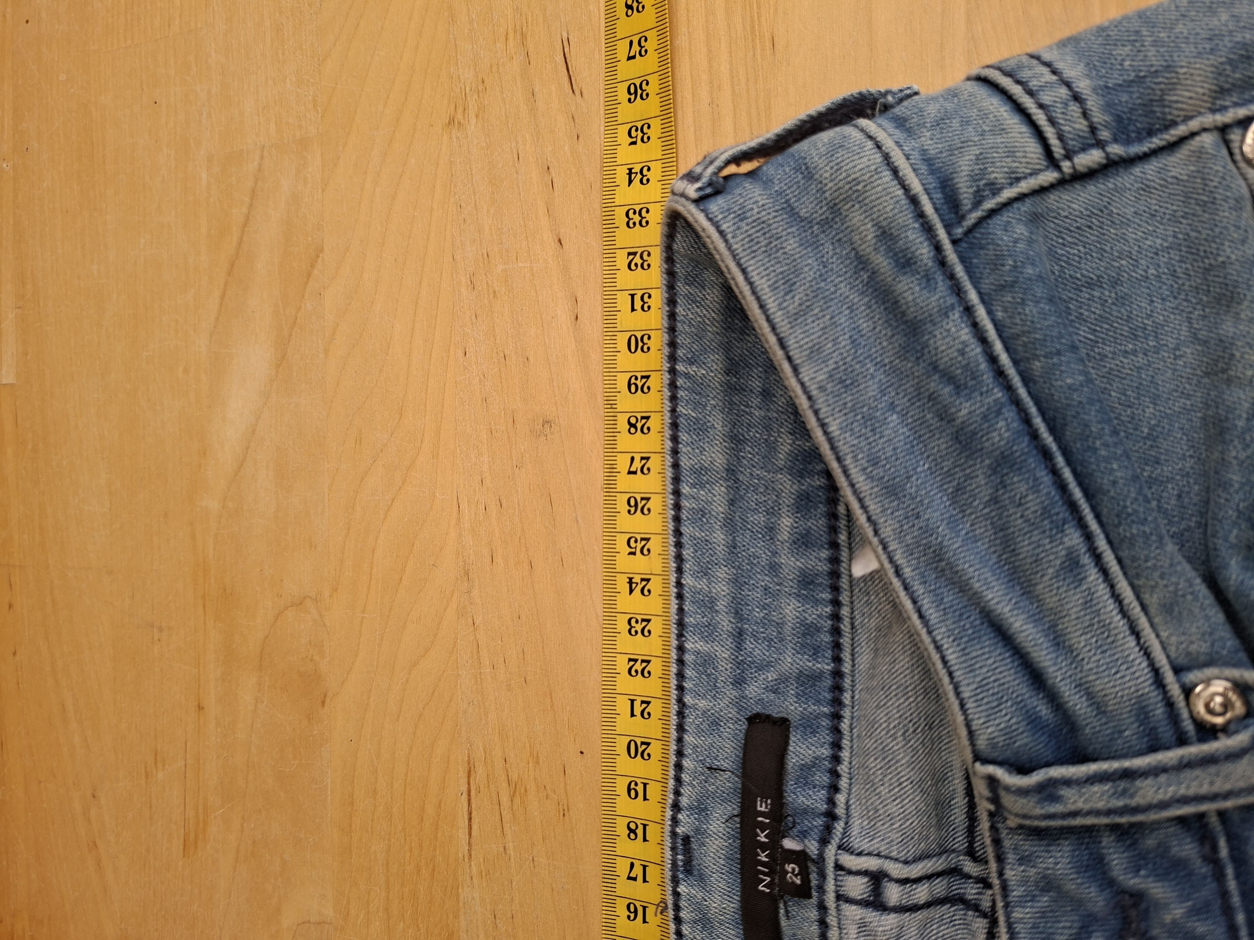 Nikkie jeans lichtblauw skinny fit