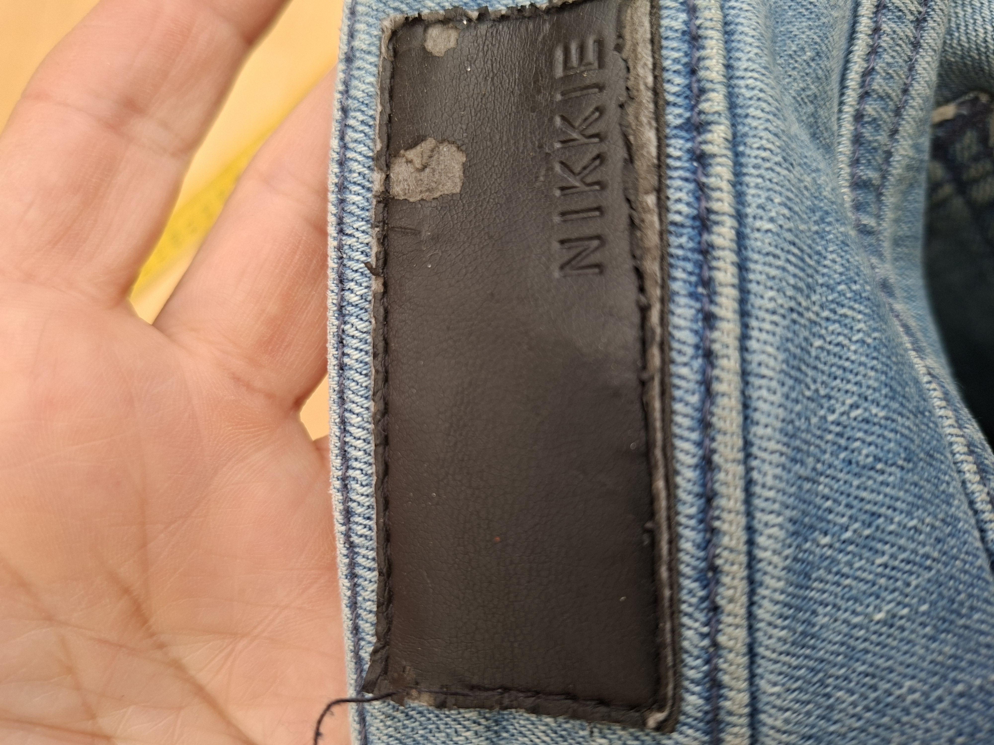 Nikkie jeans lichtblauw skinny fit