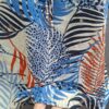City Life blouse tropische print blauw/oranje