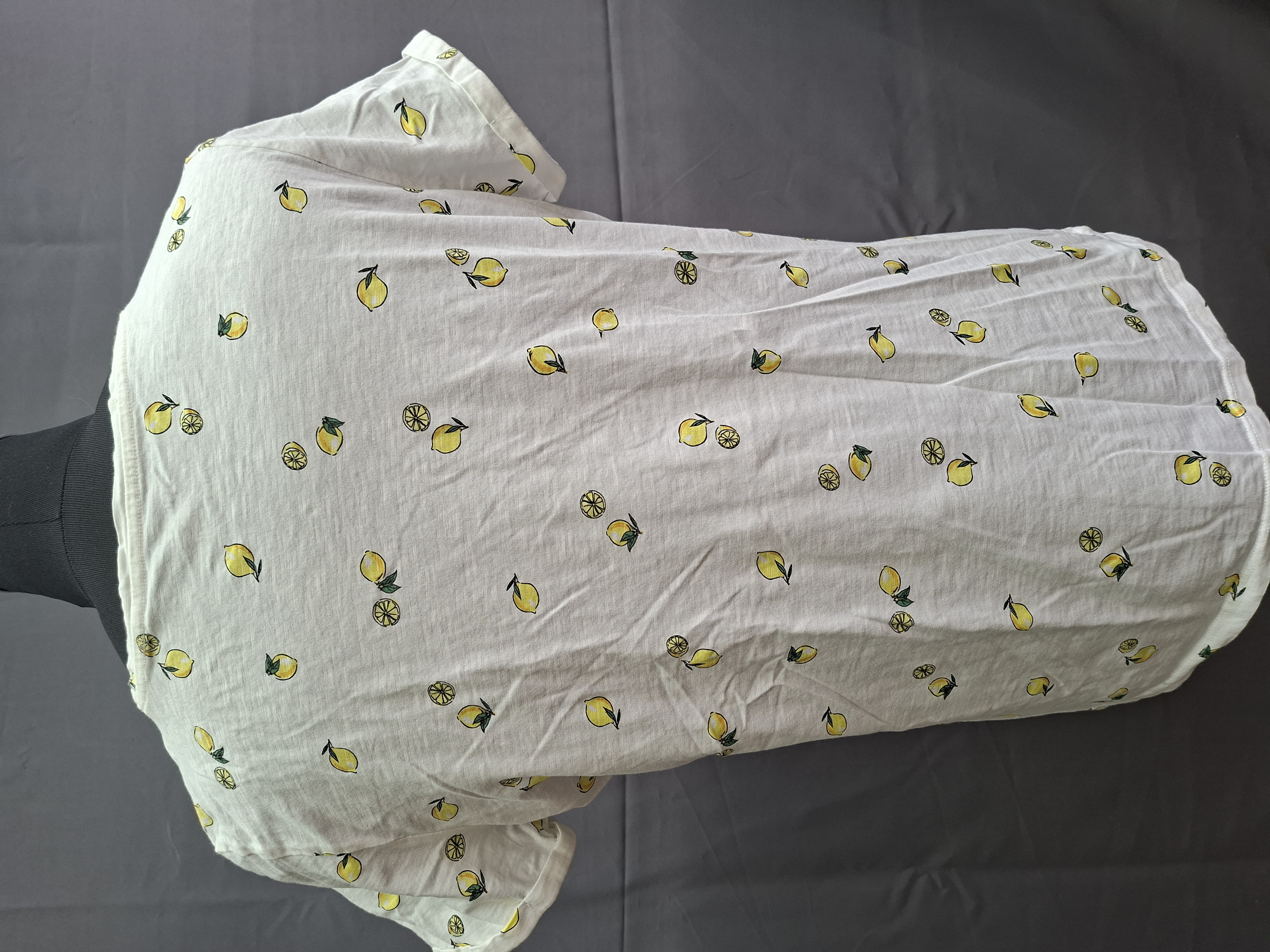 Yessica t-shirt wit citroenprint