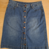 s.Oliver Denim jeans rok middenblauw