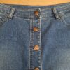 s.Oliver Denim jeans rok middenblauw