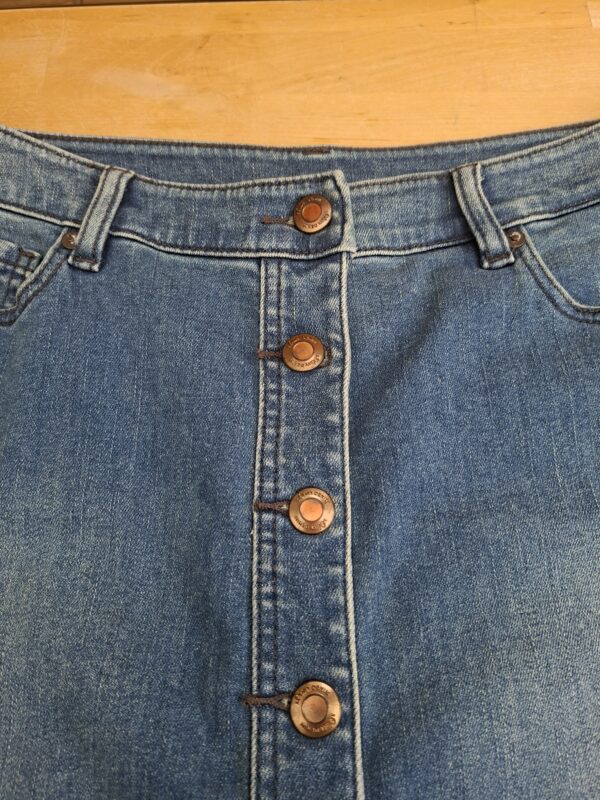s.Oliver Denim jeans rok middenblauw