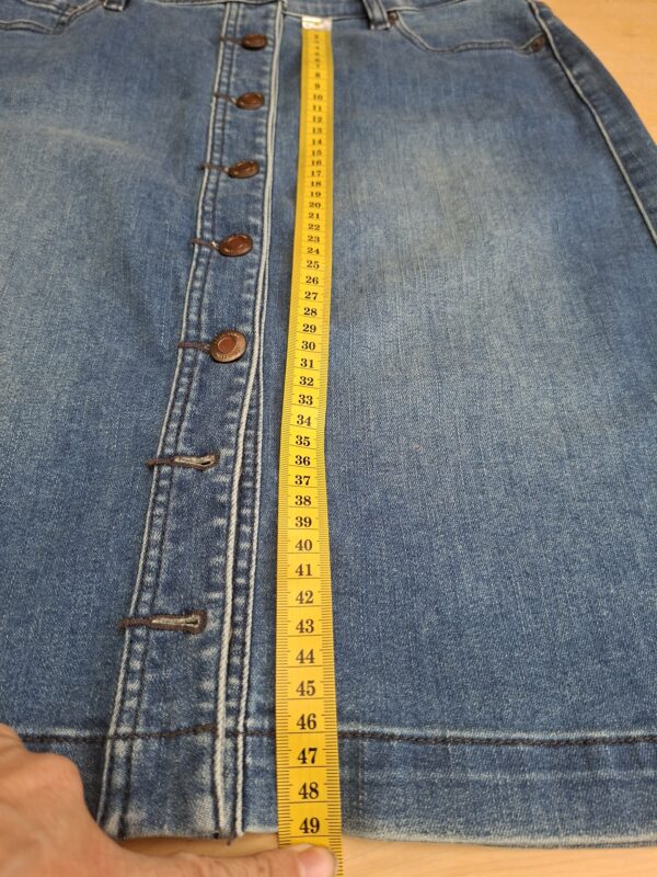 s.Oliver Denim jeans rok middenblauw