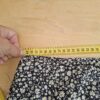 Loavies maxi rok zwart bloemenprint met volant