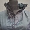 Zeeman regenjas donkerblauw met reflectiestreep