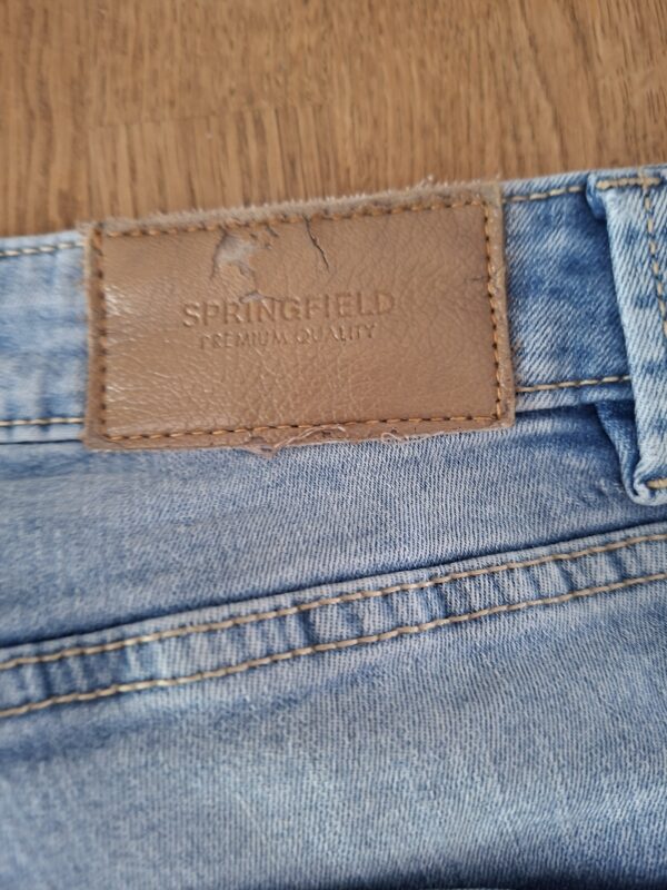 Springfield Denim Collection slim jeans lichtblauw maat 40