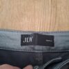 JDY Jacqueline de Yong wide leg broek metallic zilvergrijs