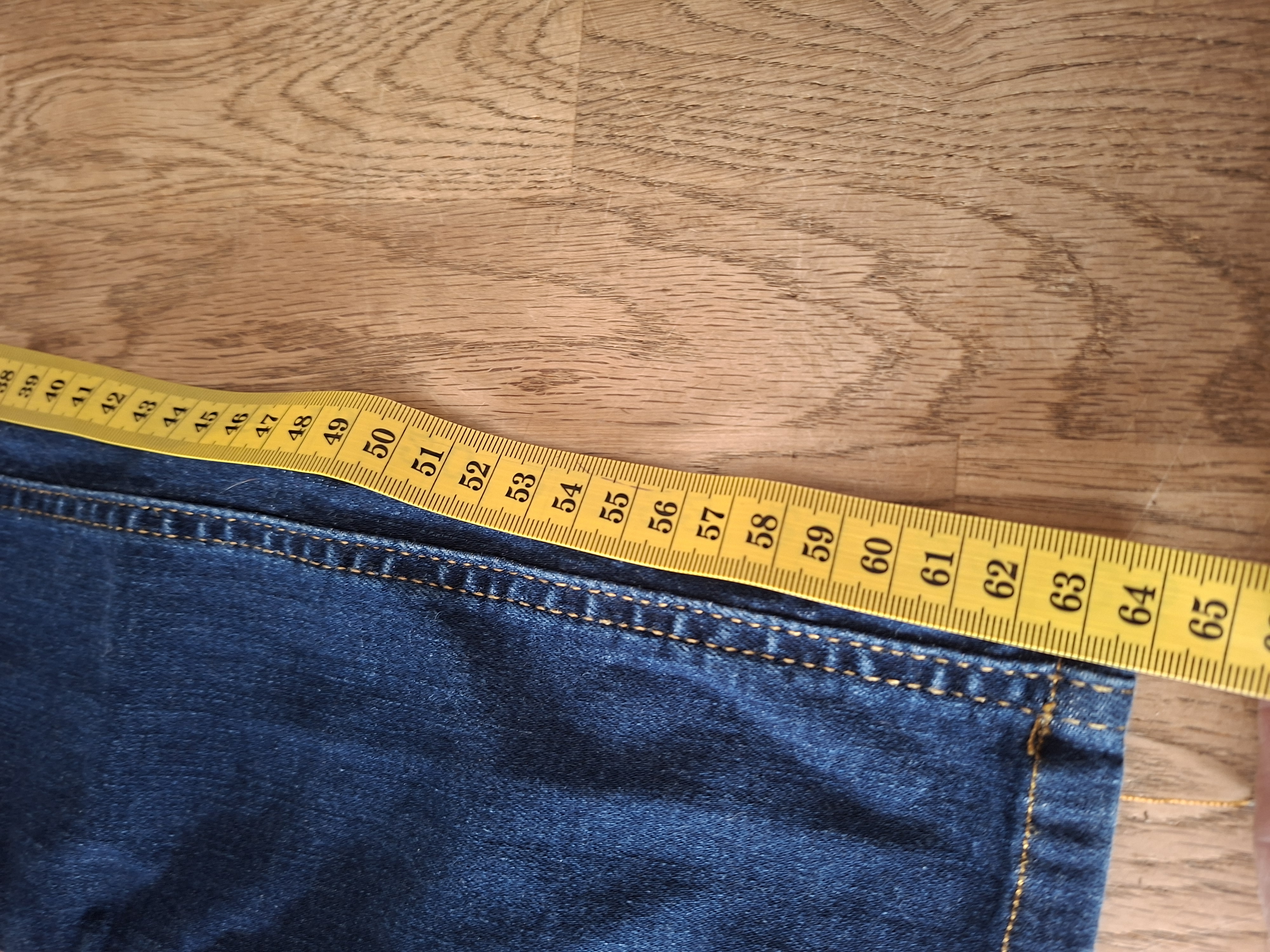 Only slim fit spijkerbroek donkerblauw