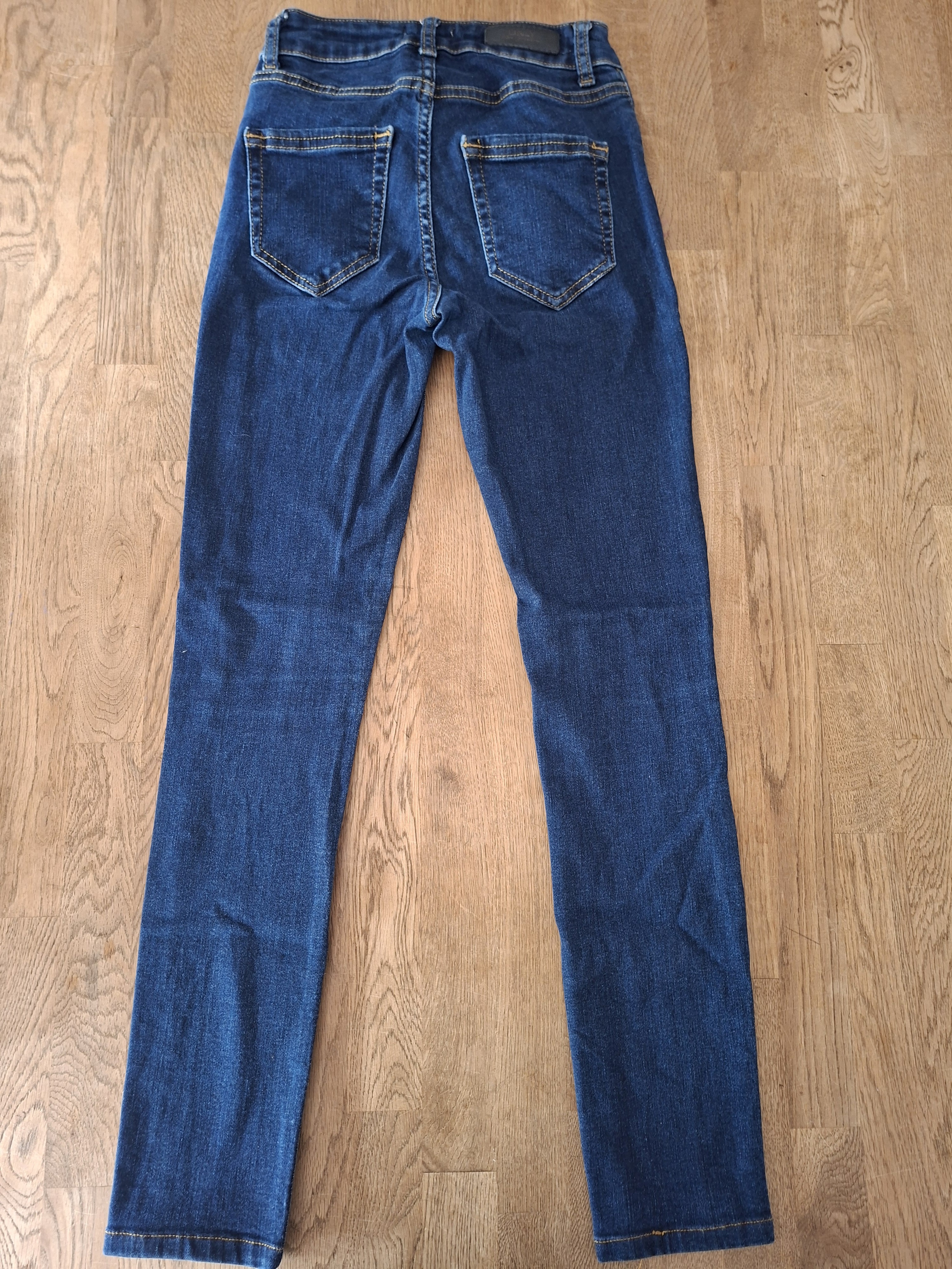 Only slim fit spijkerbroek donkerblauw
