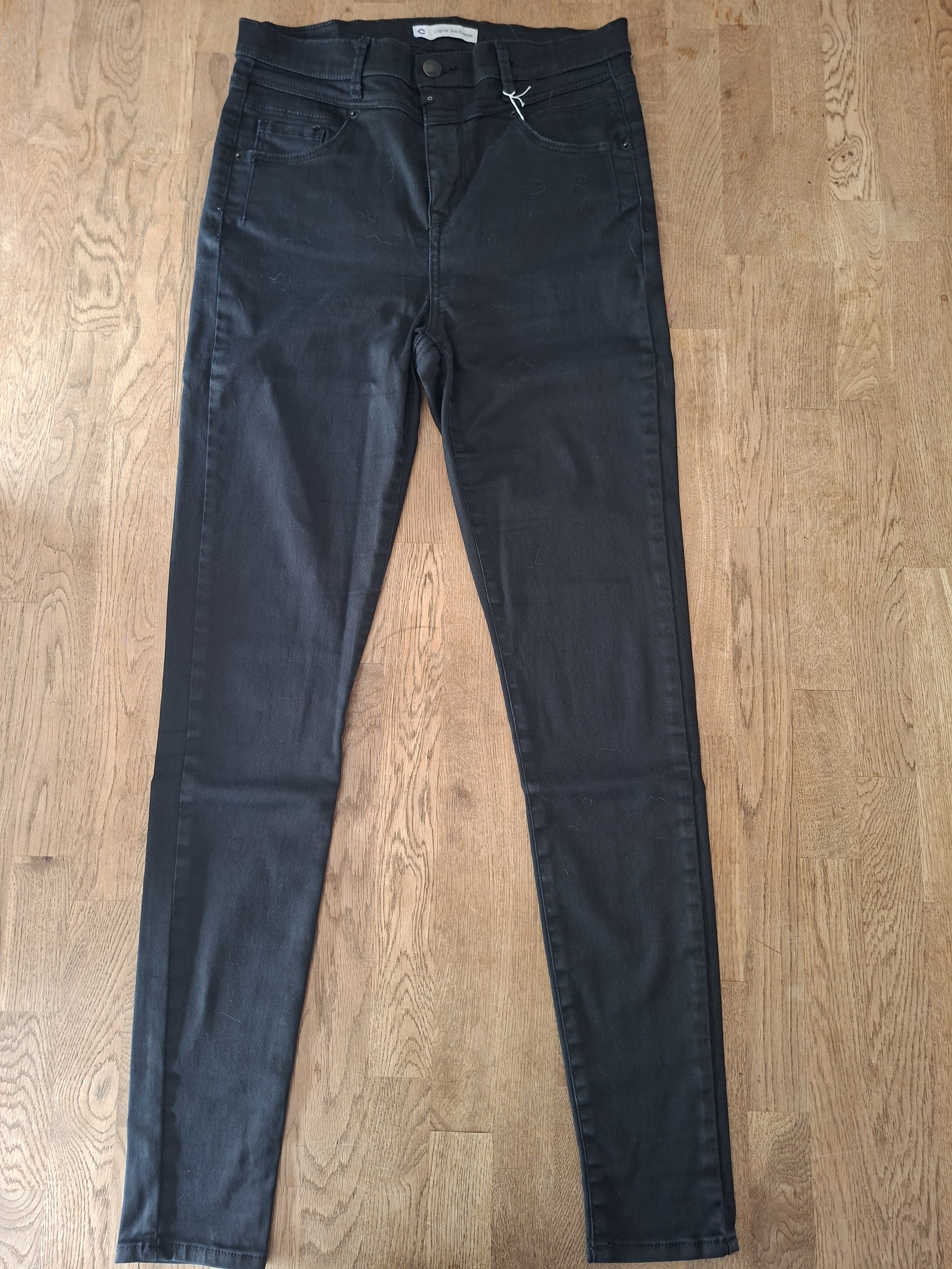 Cup of Joe Denim slim fit spijkerbroek zwart W28 L30