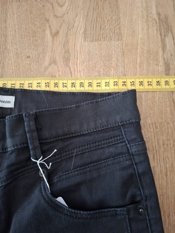 Cup of Joe Denim slim fit spijkerbroek zwart W28 L30