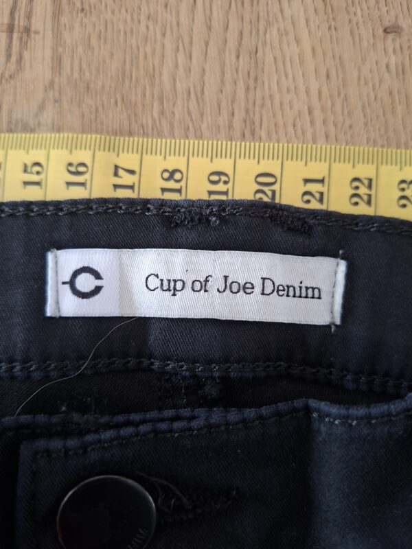 Cup of Joe Denim slim fit spijkerbroek zwart W28 L30