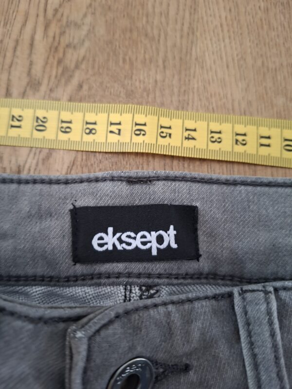 Eksept Senna Denim skinny spijkerbroek grijs W26