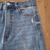 Stradivarius skinny super high waist spijkerbroek lichtblauw maat 36