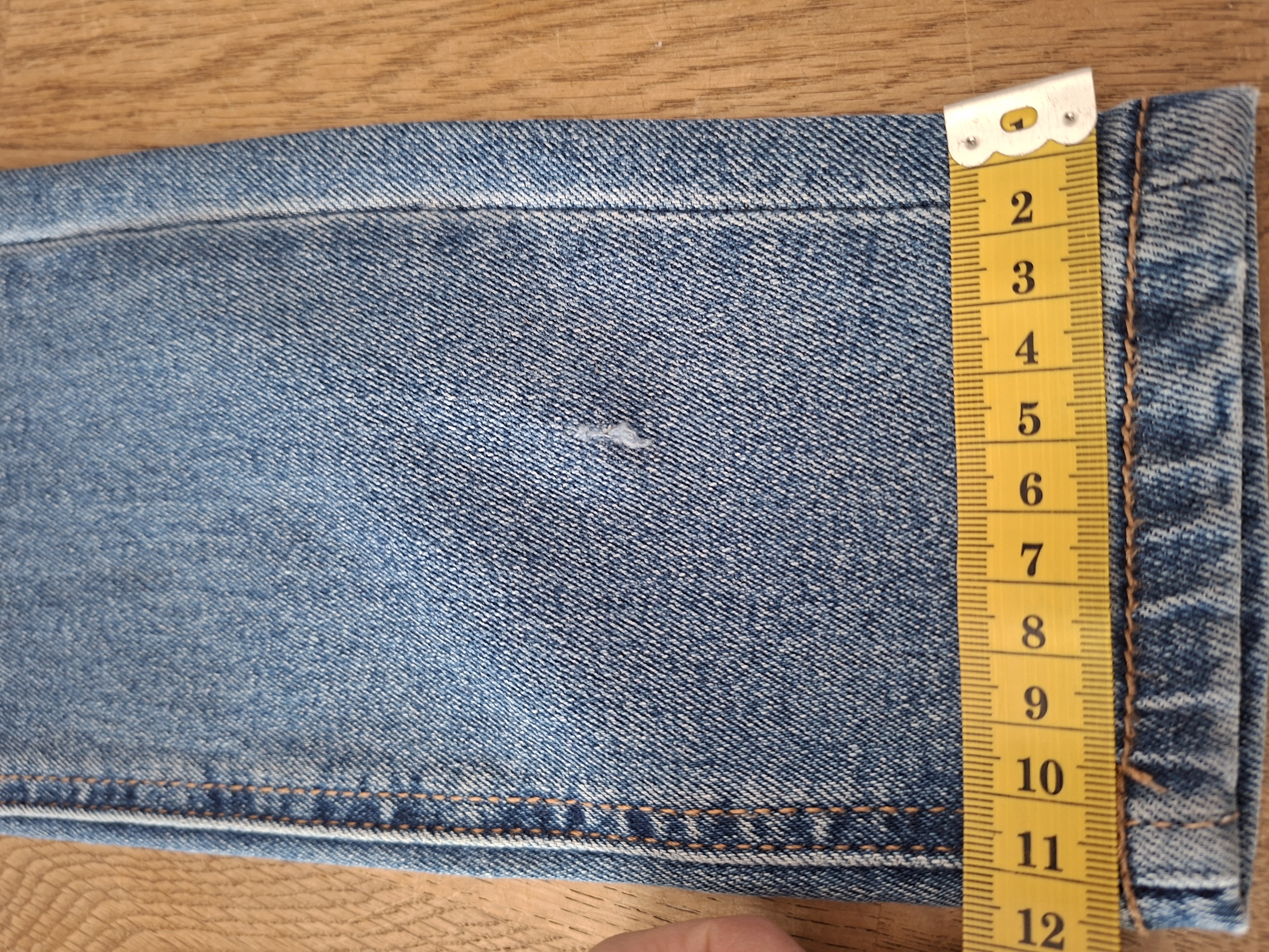 Stradivarius skinny super high waist spijkerbroek lichtblauw maat 36