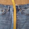 Stradivarius skinny super high waist spijkerbroek lichtblauw maat 36