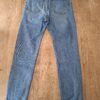 Stradivarius skinny super high waist spijkerbroek lichtblauw maat 36