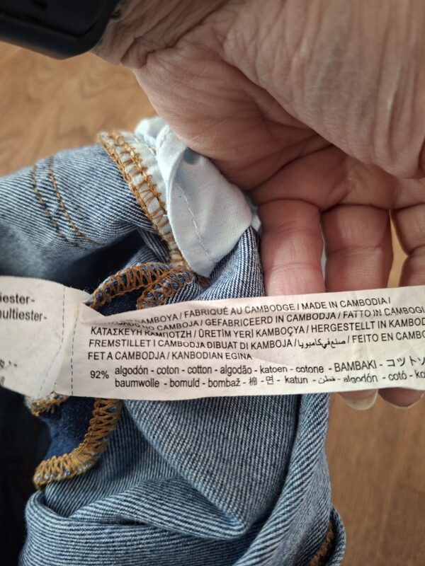 Stradivarius skinny super high waist spijkerbroek lichtblauw maat 36