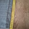 Drôle de Copine Paris geruite broek zwart wit tapered maat M