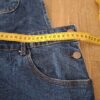 Twintip denim salopette middenblauw maat L