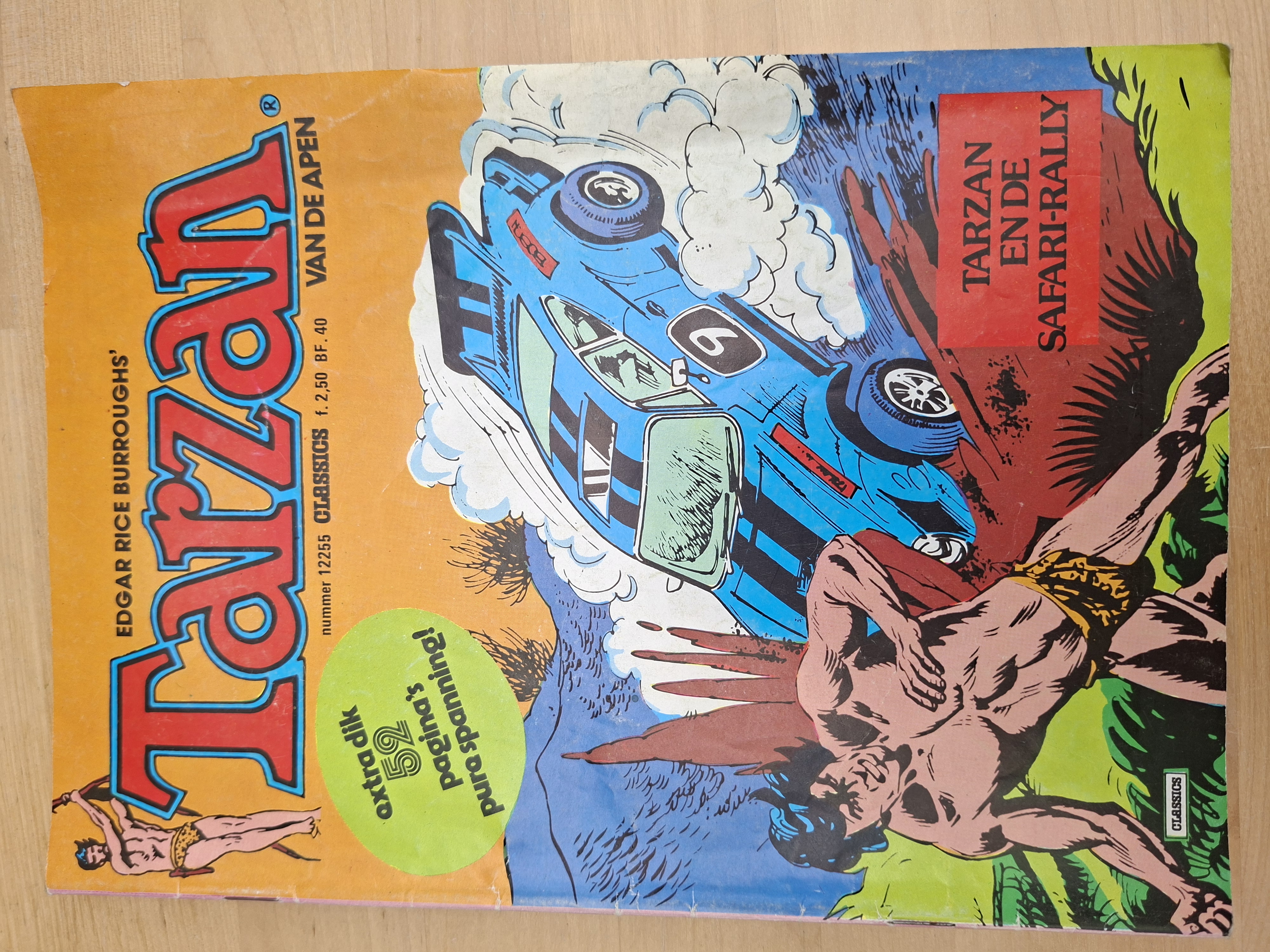 Tarzan van de Apen stripboek nr. 12255 — En de Safari-Rally