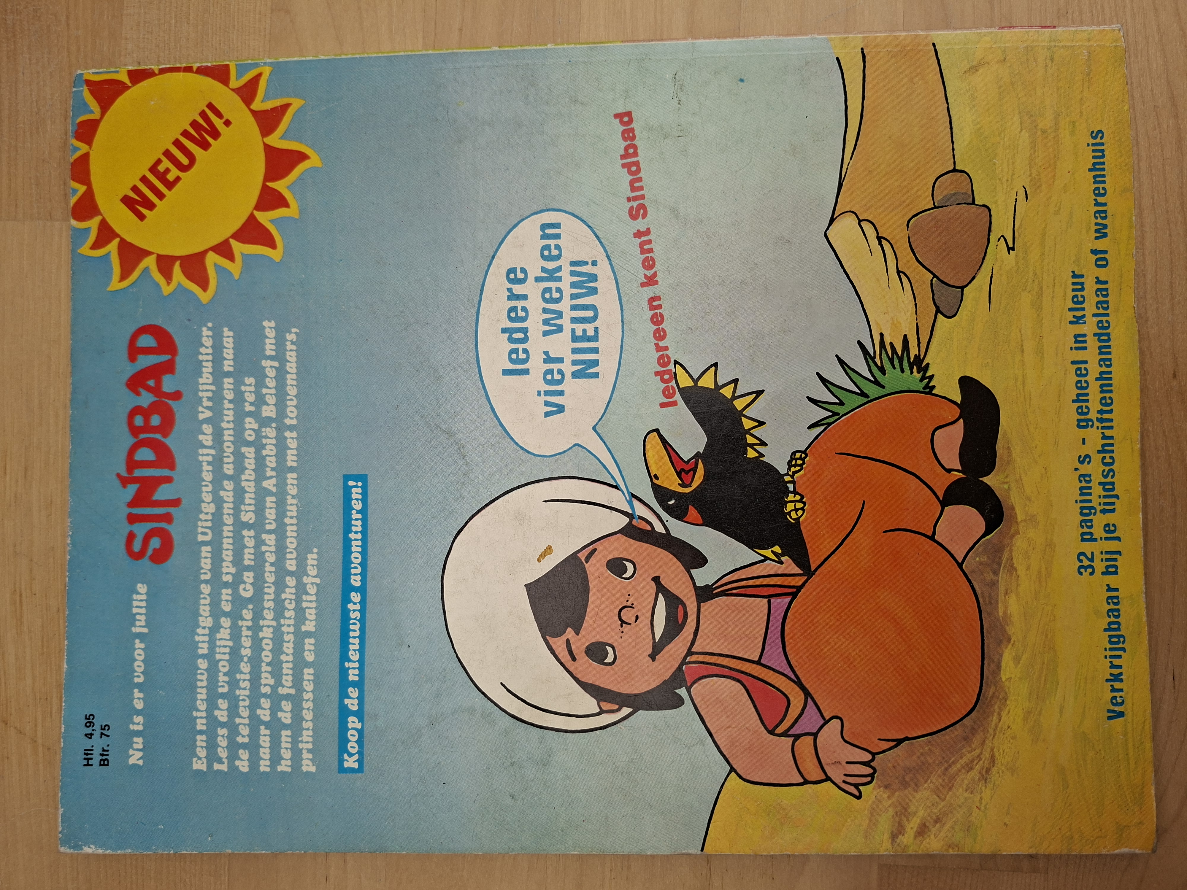 Remi Alleen op de wereld Special stripboek De gevaarlijke tegenstander vintage jaren 80