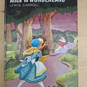 Alice in Wonderland Lewis Carroll Wonder Serie vintage hardcover kinderboek jaren 60
