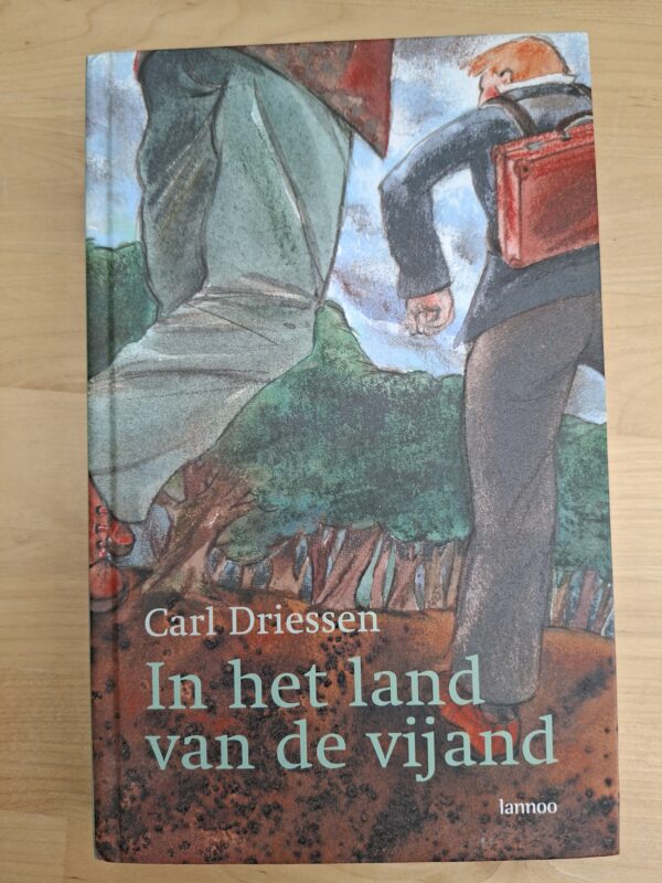 In het land van de vijand Carl Driessen Lannoo kinderboek WOII ISBN 90-209-4895-4