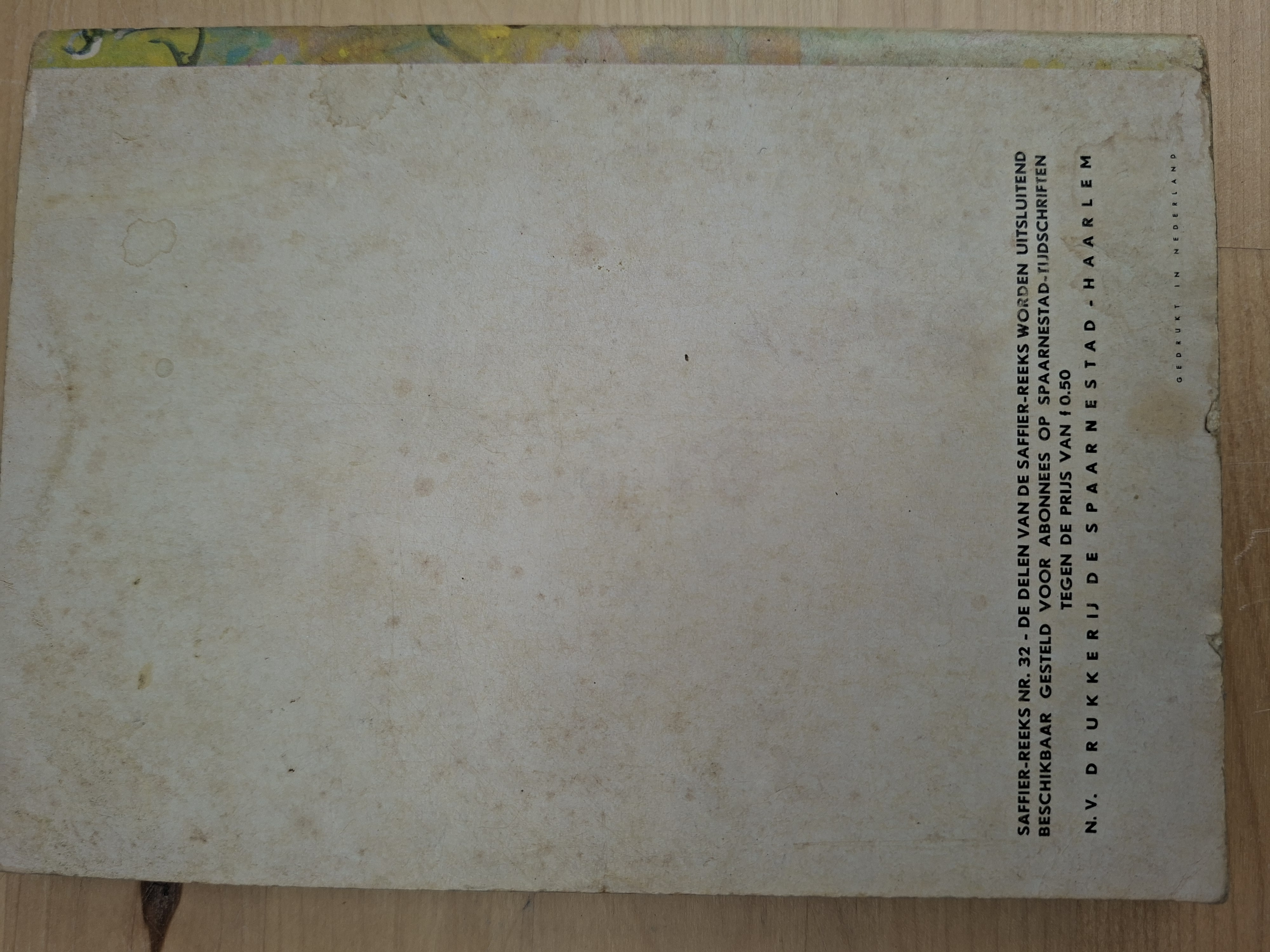 Bloemen voor Susan Joan Blair Saffier-reeks nr 32 Spaarnestad vintage kinderboek jaren 60