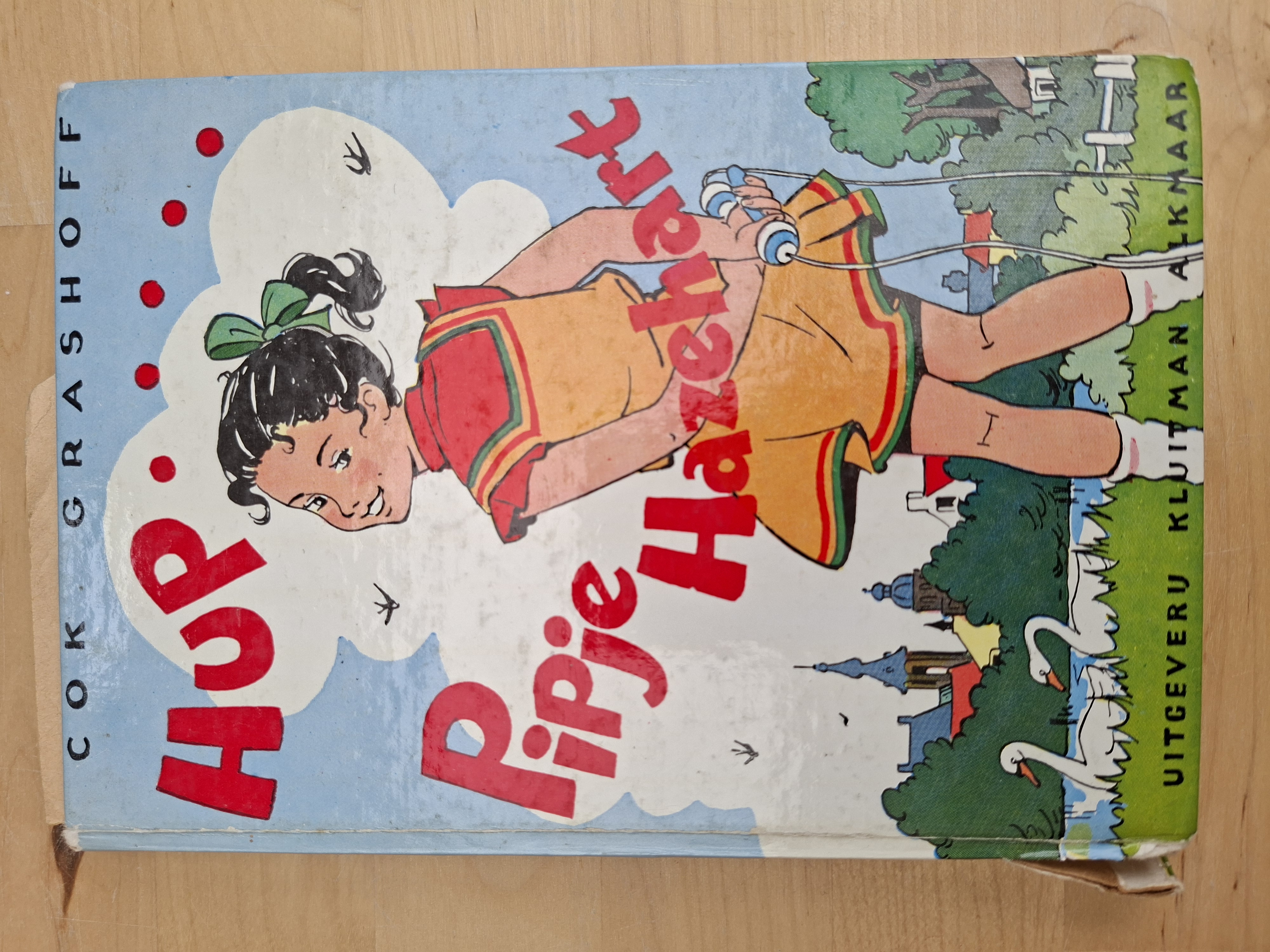 Hup Pipje Hazehart Cok Grashoff Kluitman Alkmaar hardcover kinderboek jaren 60-70