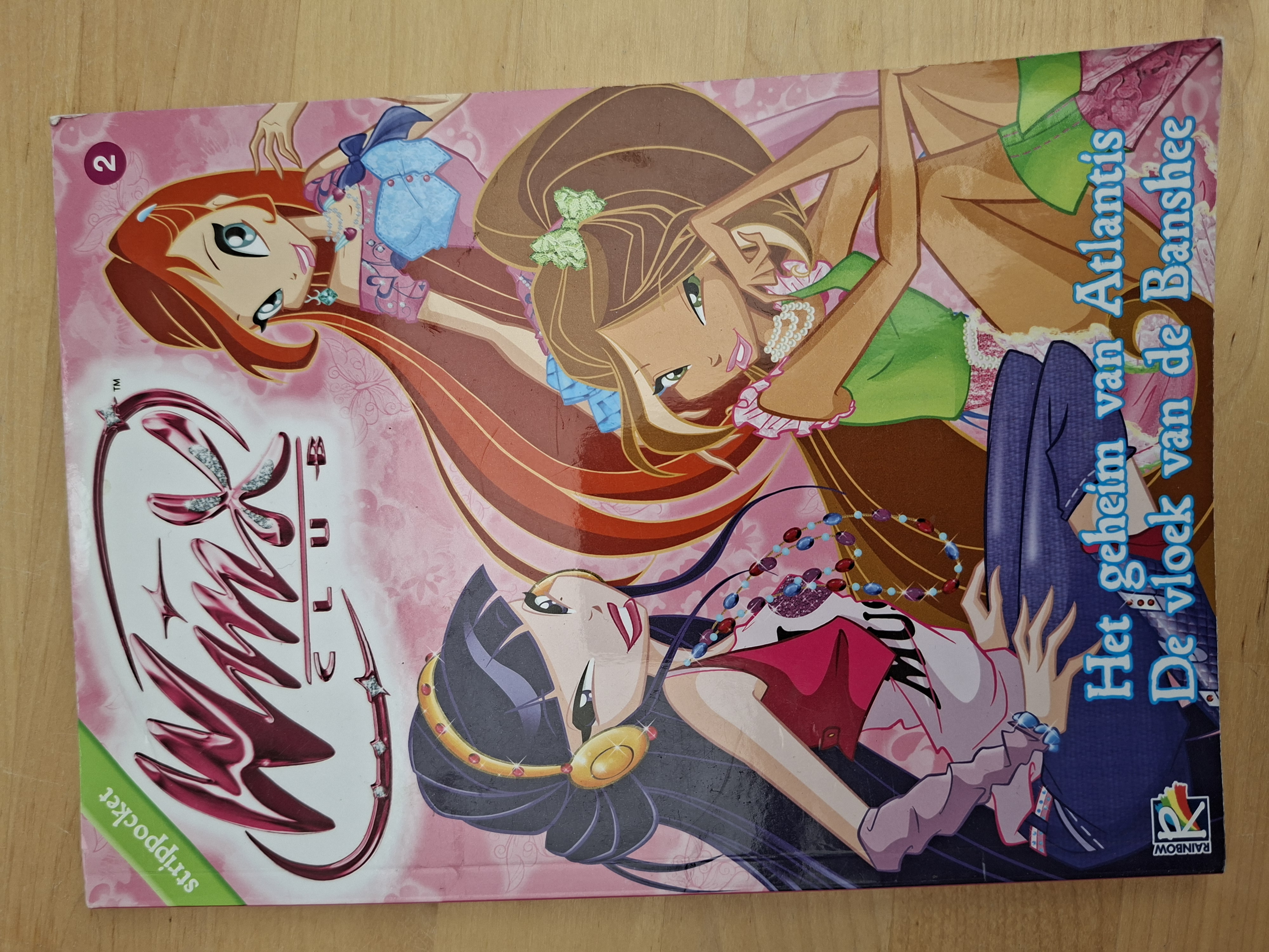 Winx Club strippocket nr 2 Het geheim van Atlantis De vloek van de Banshee Big Balloon