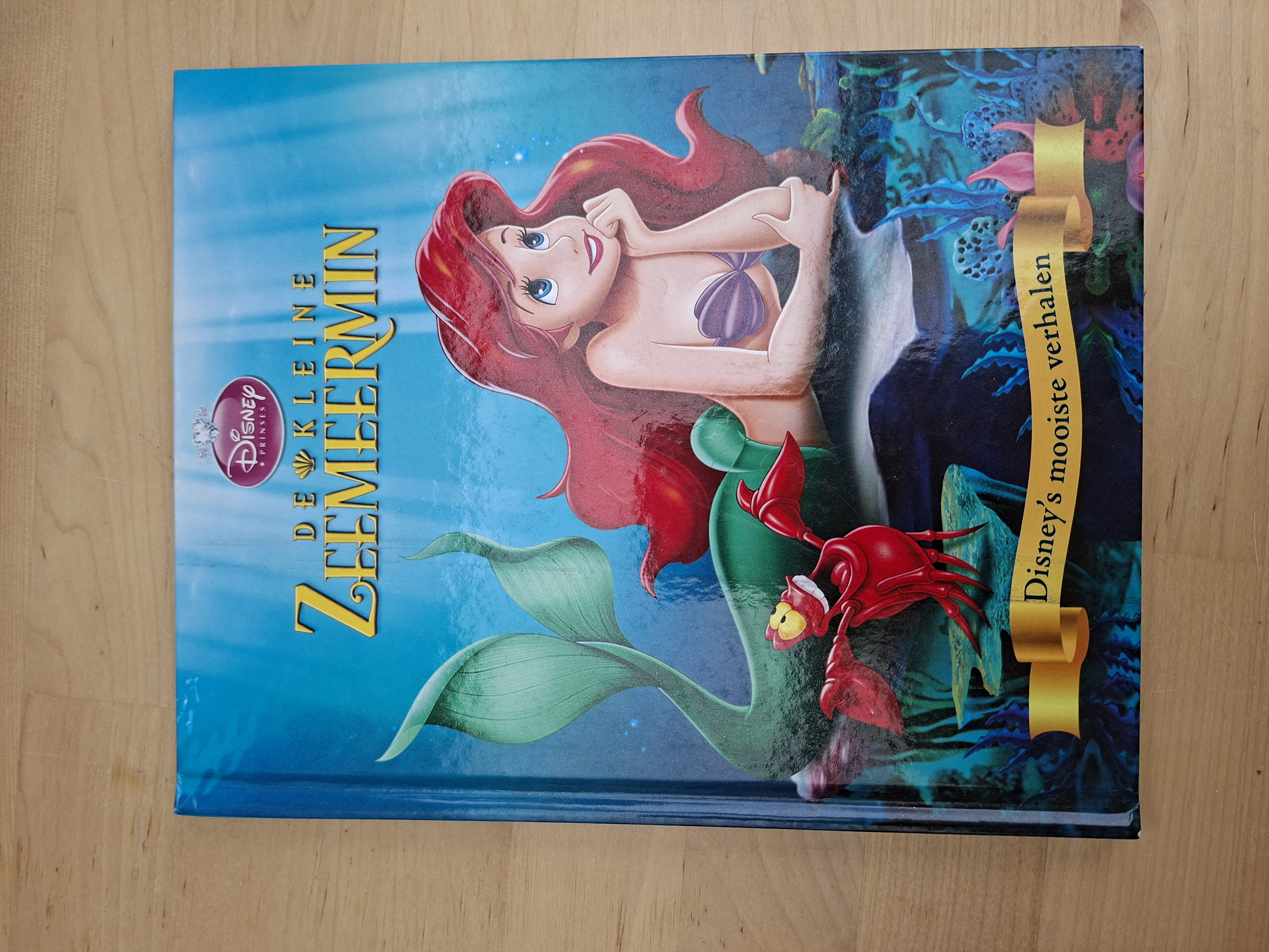 Disney Prinses De kleine Zeemeermin hardcover Disney's mooiste verhalen