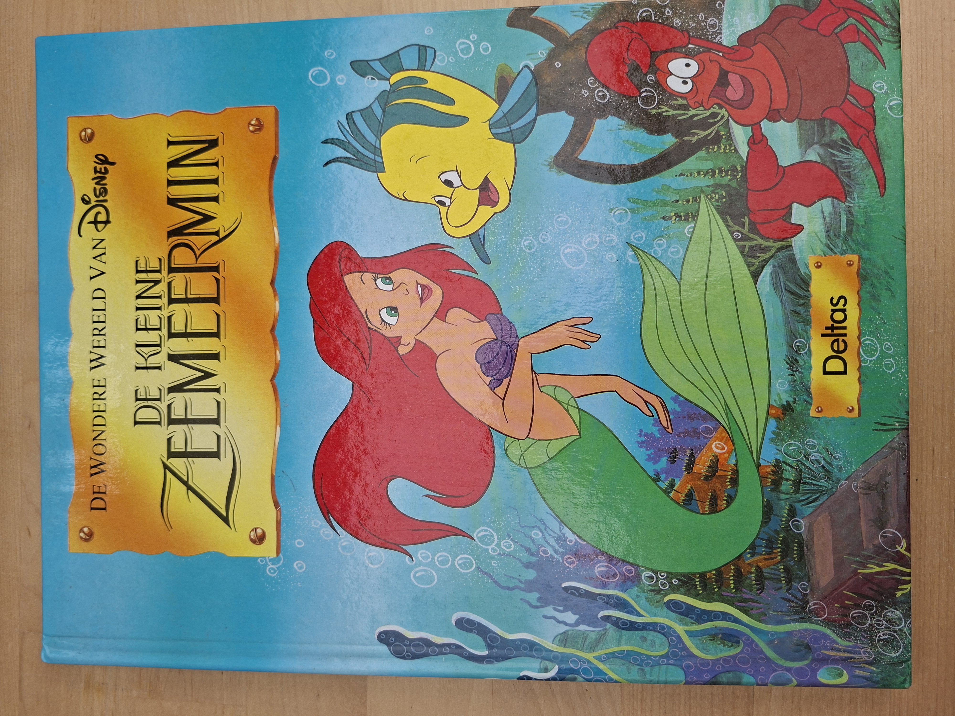 De kleine Zeemeermin Disney Deltas De Wondere Wereld van Disney hardcover
