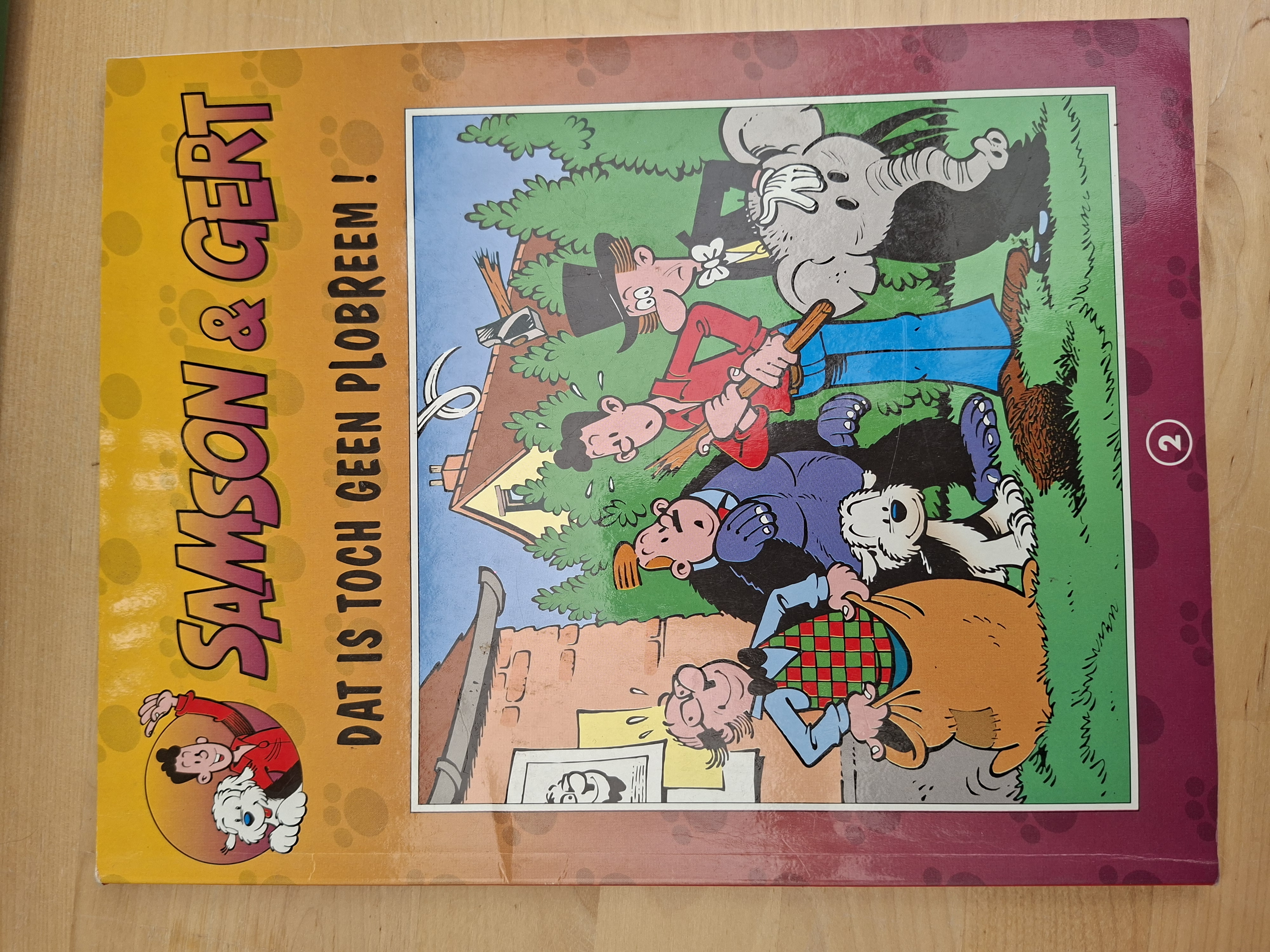 Samson en Gert stripboek deel 2 Dat is toch geen plobreem softcover