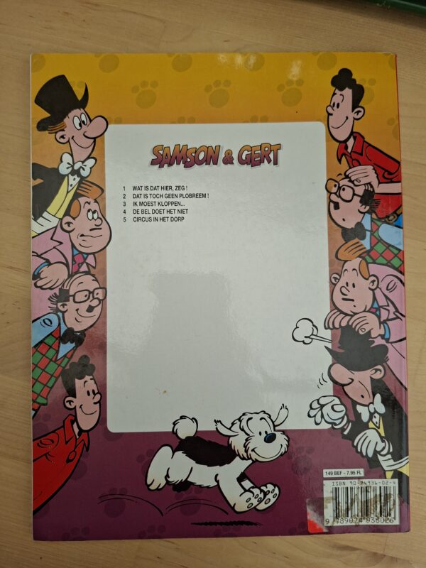 Samson en Gert stripboek deel 2 Dat is toch geen plobreem softcover