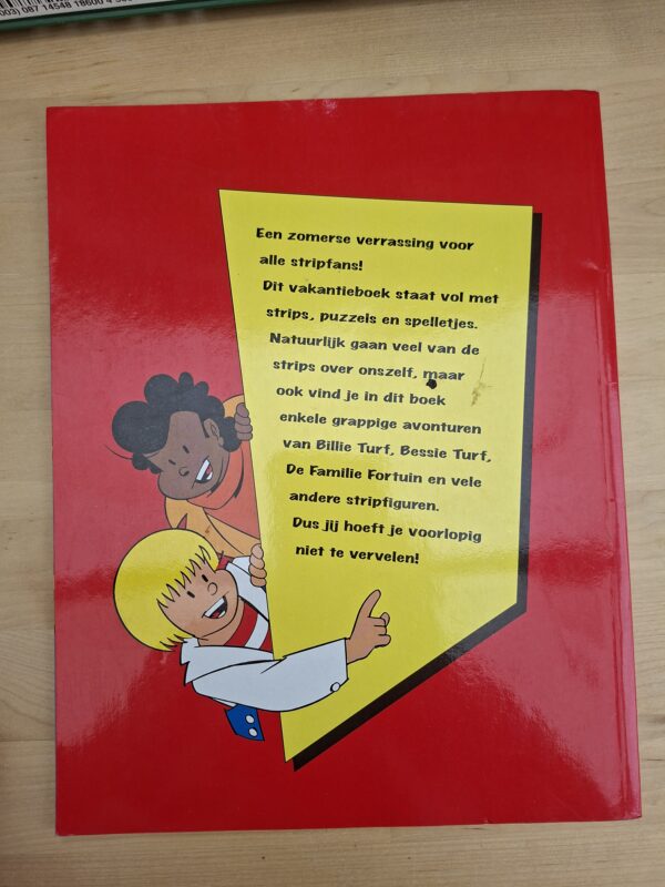 Sjors en Sjimmie vakantieboek strips puzzels kleurplaten spelletjes softcover