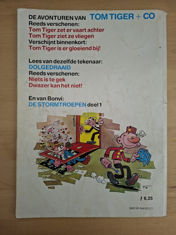 Tom Tiger en Co deel 2 Tom Tiger ziet ze vliegen F Ibanez softcover stripboek