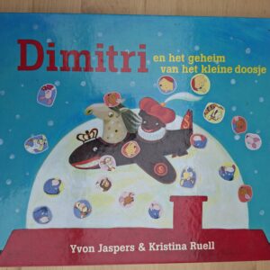 Dimitri en het geheim van het kleine doosje Yvon Jaspers Kristina Ruell sinterklaas prentenboek hardcover