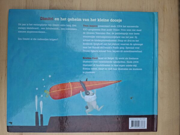 Dimitri en het geheim van het kleine doosje Yvon Jaspers Kristina Ruell sinterklaas prentenboek hardcover