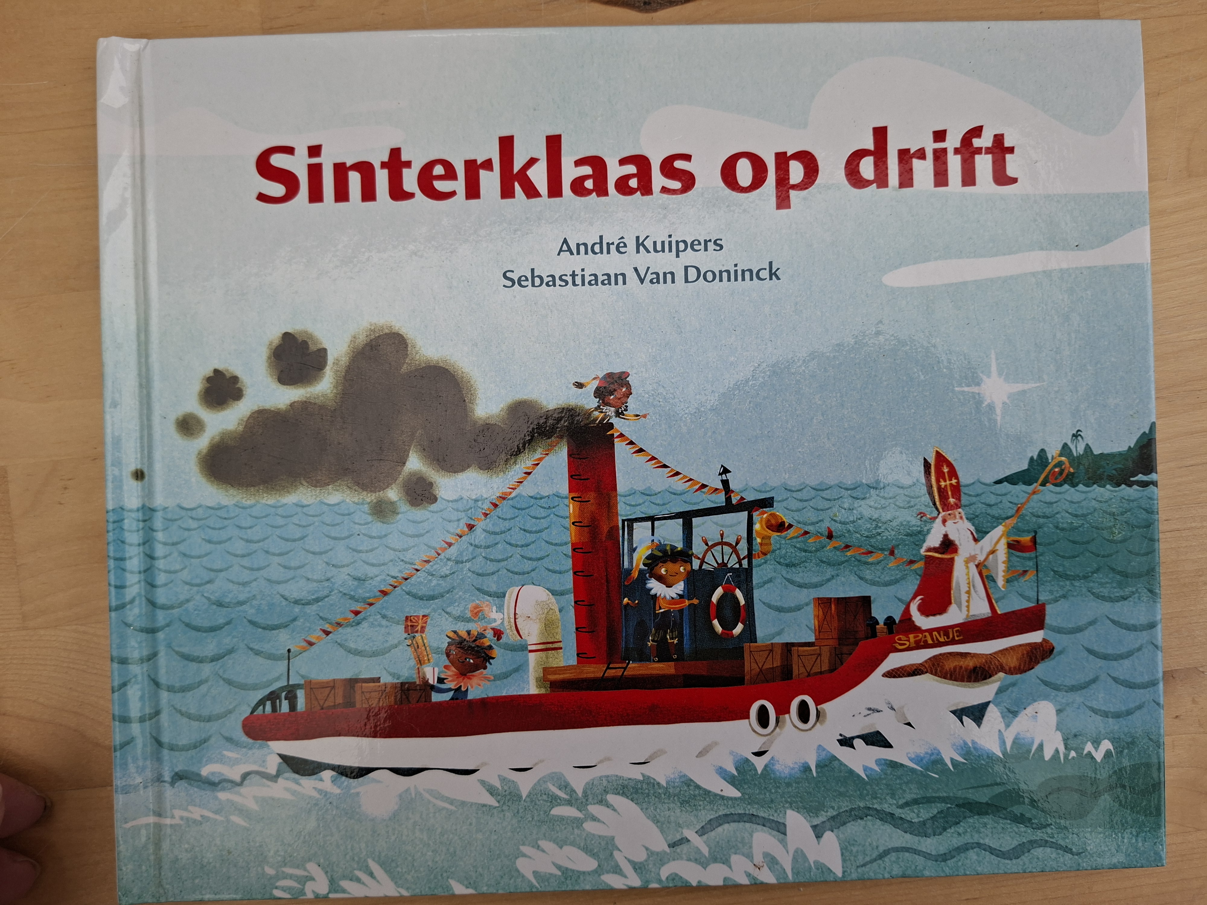 Sinterklaas op drift André Kuipers
