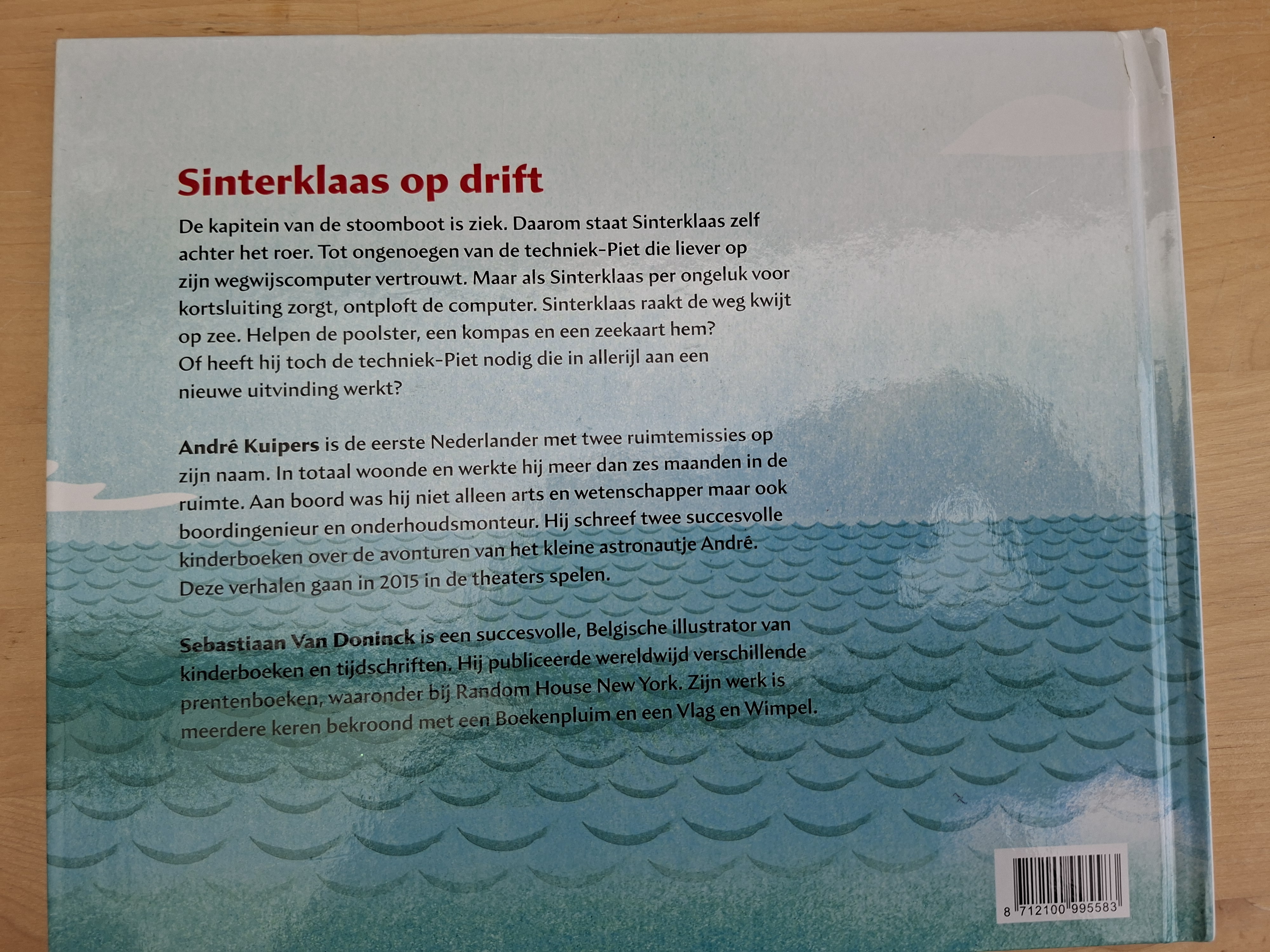 Sinterklaas op drift André Kuipers
