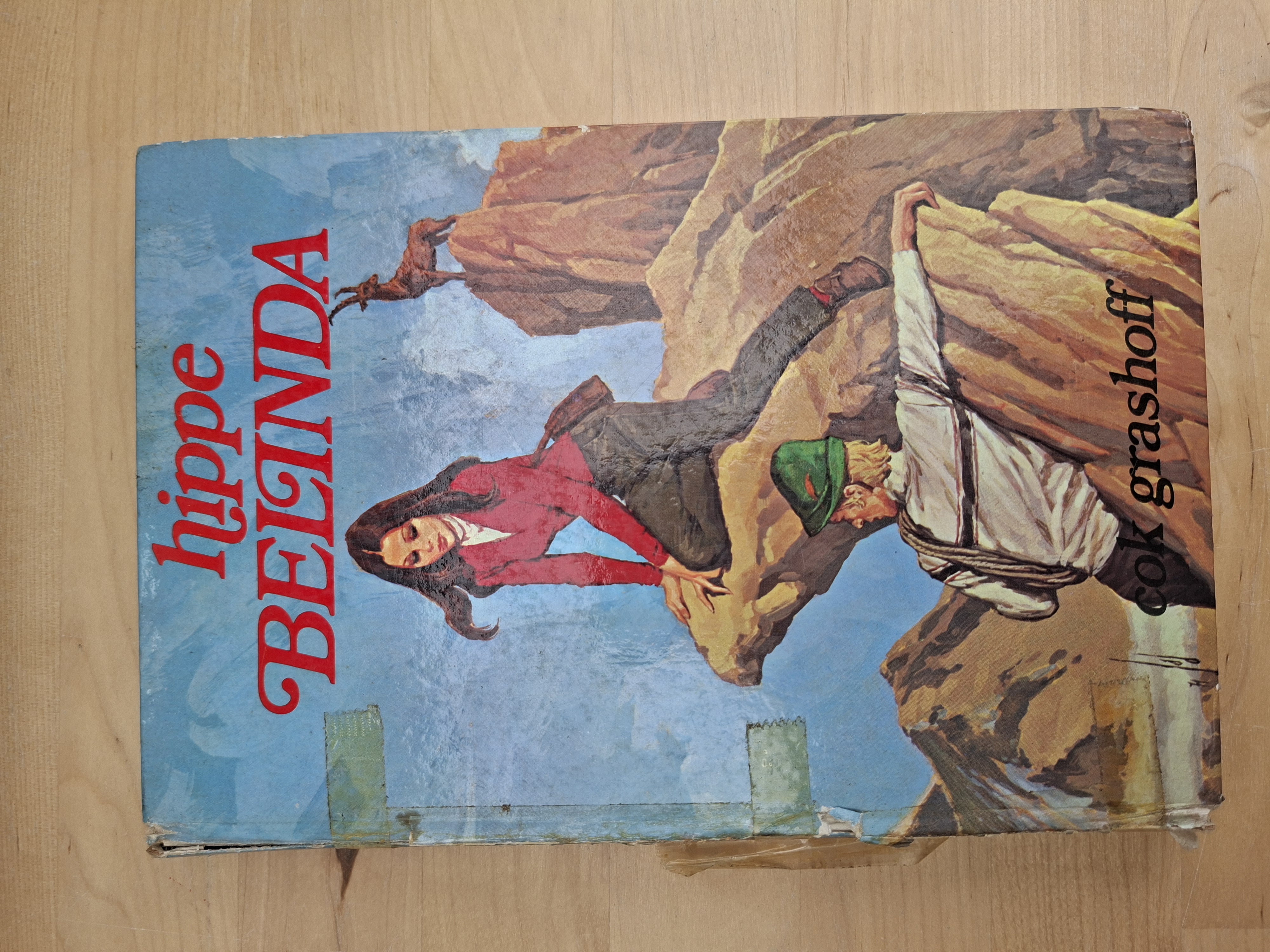 Hippe Belinda Cok Grashoff Belinda serie meisjesboek hardcover jaren 70