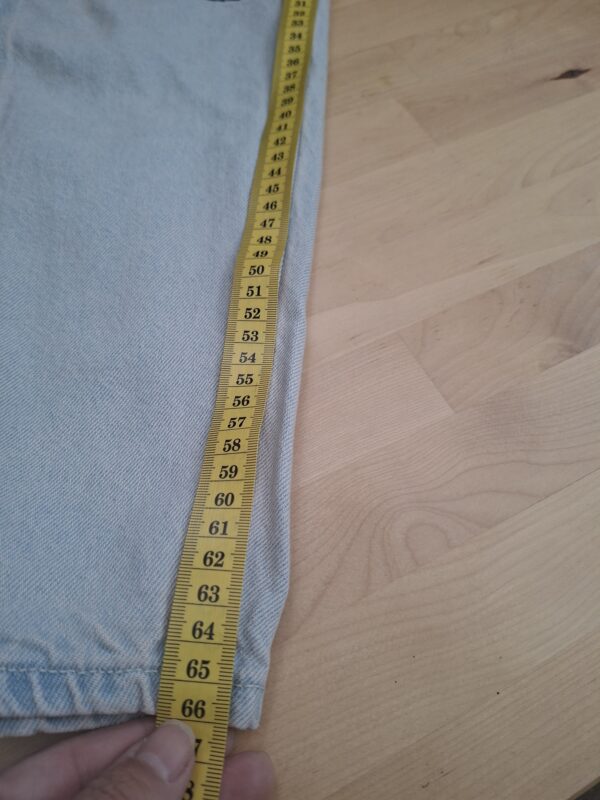 &Denim by H&M barrel jeans lichtblauw loose fit mid waist maat 36