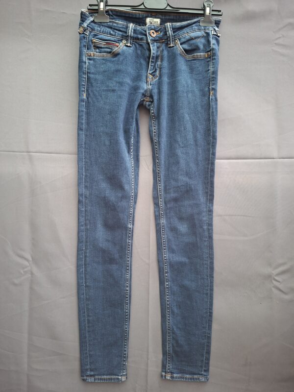 Tommy Hilfiger Rome Straight jeans donkerblauw W27/L32