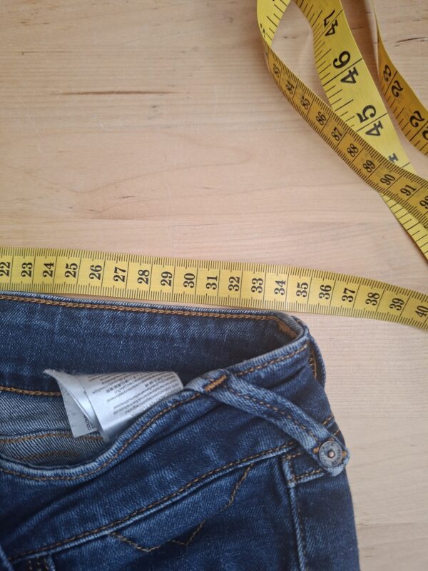 Tommy Hilfiger Rome Straight jeans donkerblauw W27/L32