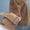 Zara corduroy jasje cognac ribfluweel ritssluiting maat XL