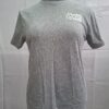 Clique Basic t-shirt donkergrijs gemêleerd neon geel paard print maat M