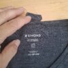 Simond merino wol t-shirt grijs gemêleerd V-hals maan bomen print Real Fun Wow