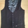 C We Do Not Obey Dresscodes gilet zwart 100% katoen maat L